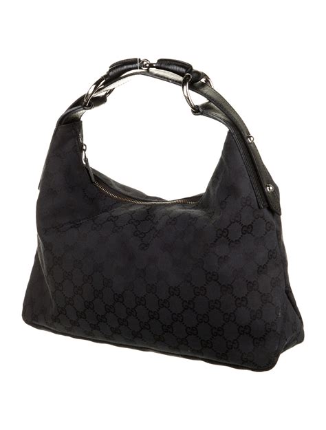 vintage gucci horsebit hobo bag|gucci horsebit shoulder bag small.